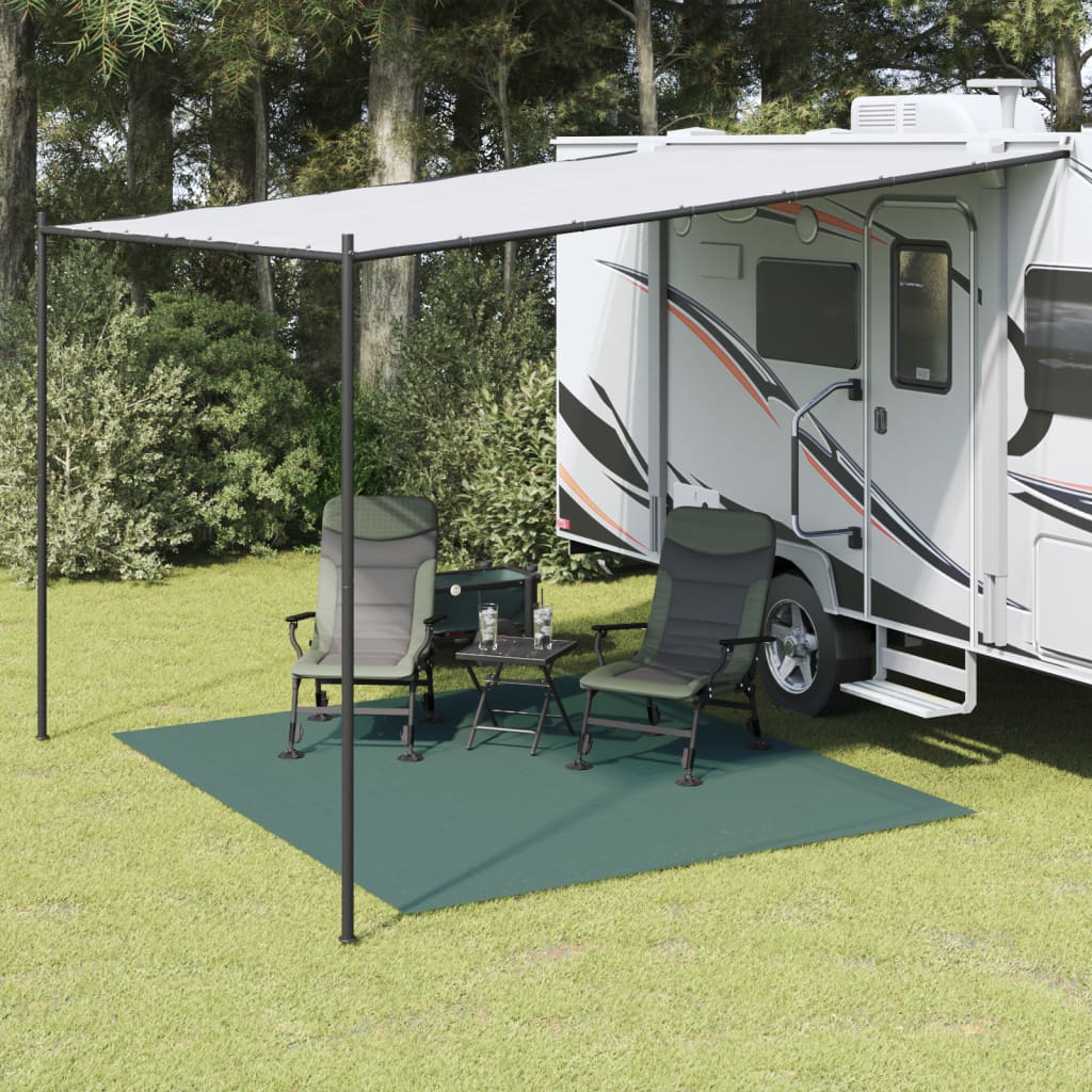 Zeltteppich Anthrazit 4x2 m