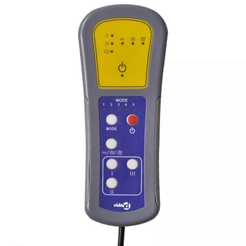 Relaxsessel Elektrisch Dunkelgrau Stoff