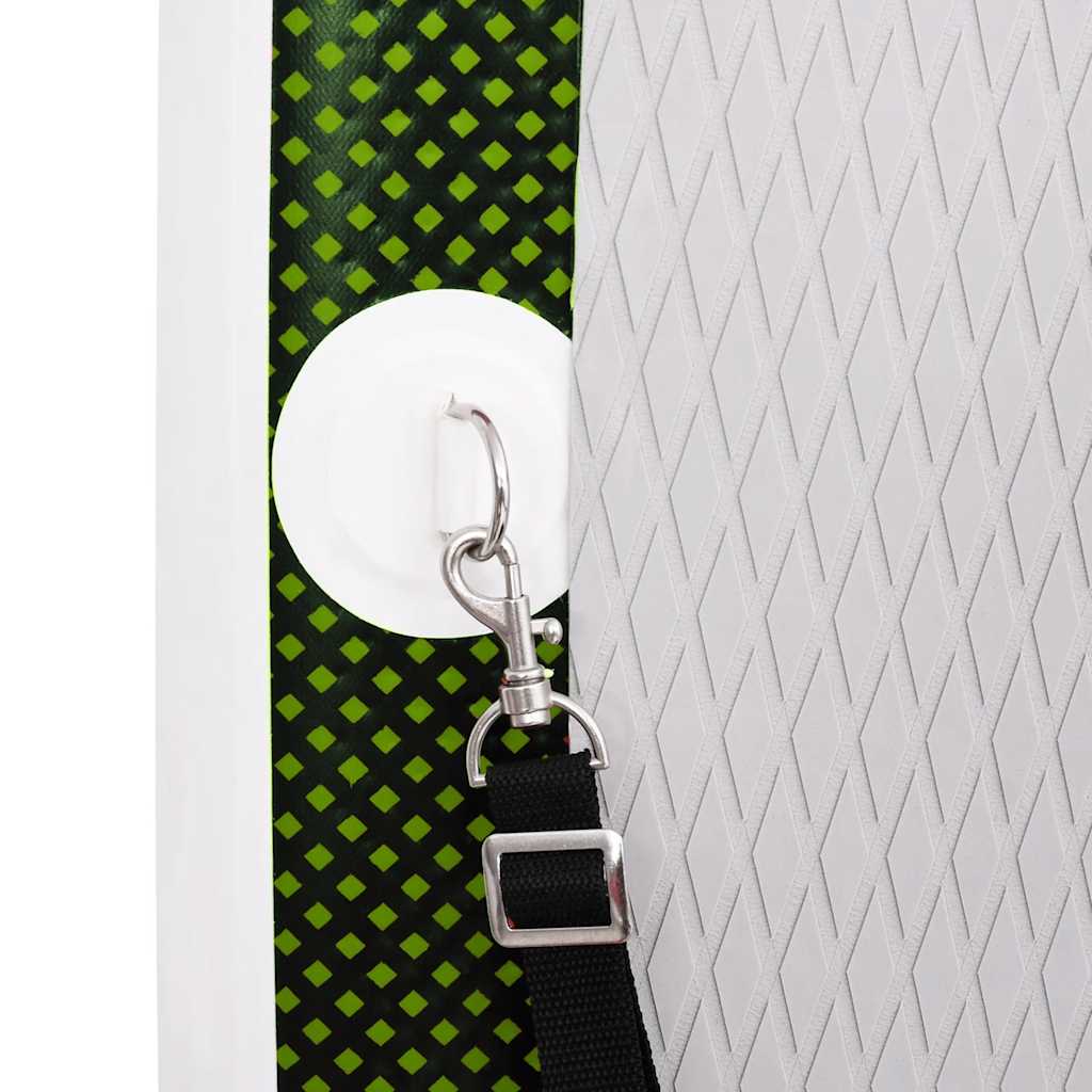 SUP-Board-Set Aufblasbar Blau 300x76x10 cm