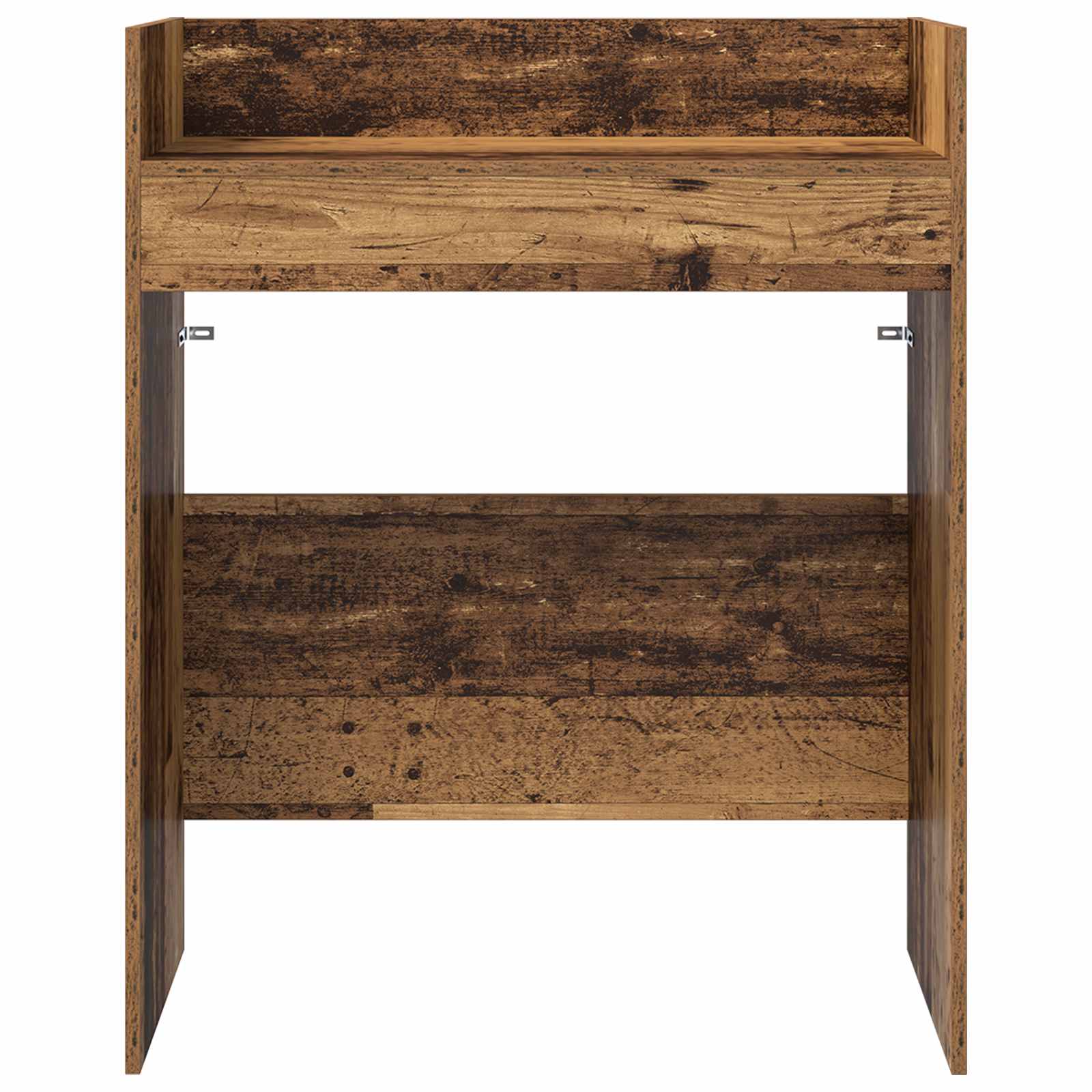 DJ Tisch Weiß 102 x 45 x 102 cm Holzwerkstoff