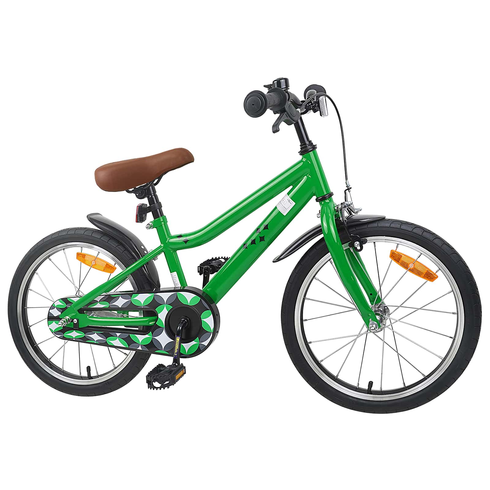 Kinderfahrrad 12 Zoll für 2-4 Jahre alt Schwarz