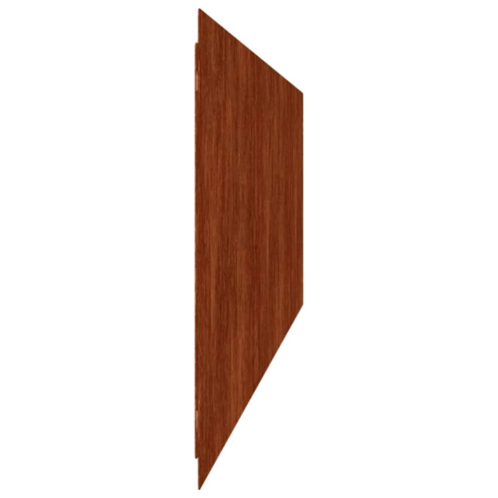 Raseneinfassung 10 pcs 10 x 103 cm Wetterfeststahl Rostig
