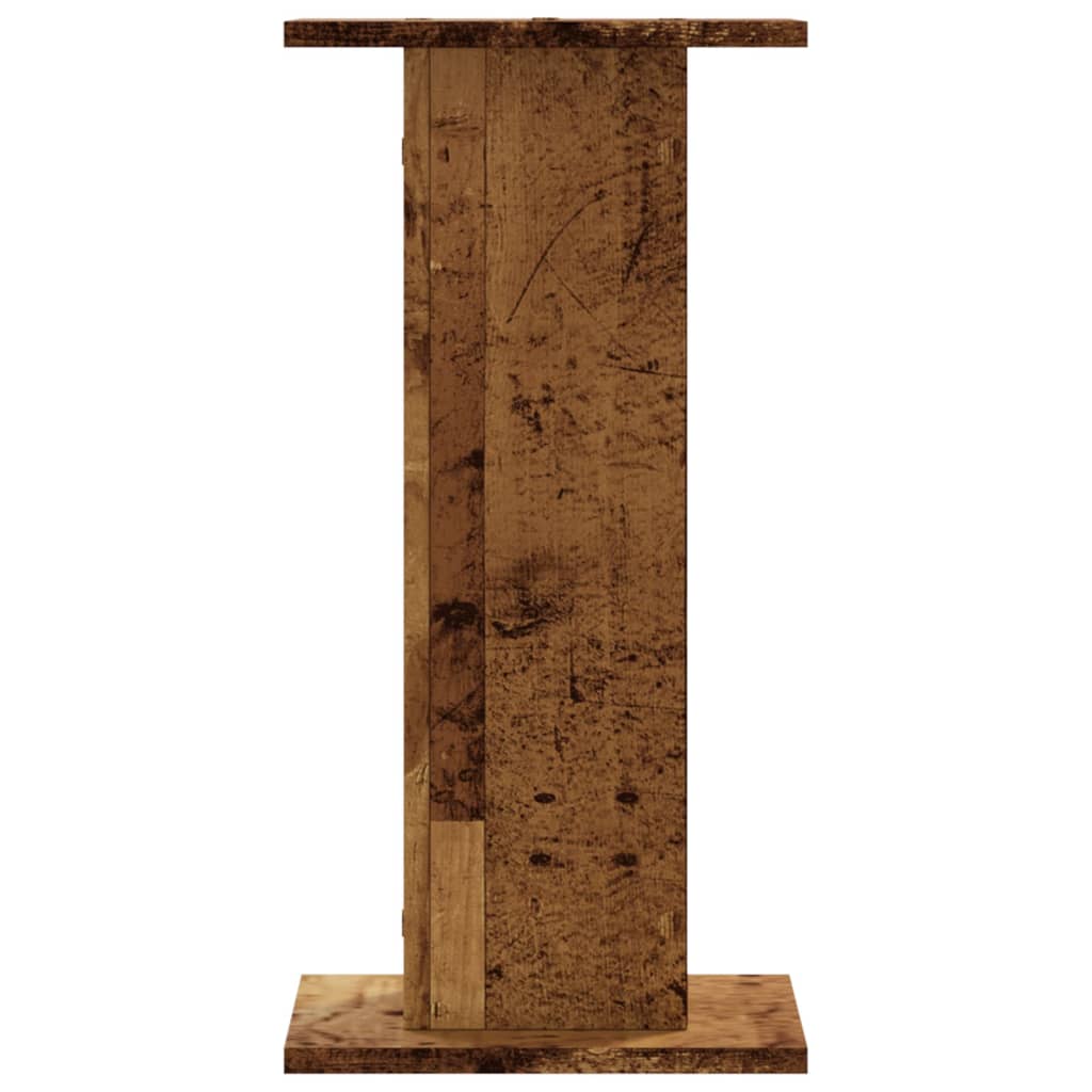 Pflanzenständer 2 Stk. Weiß 30x30x40 cm Holzwerkstoff