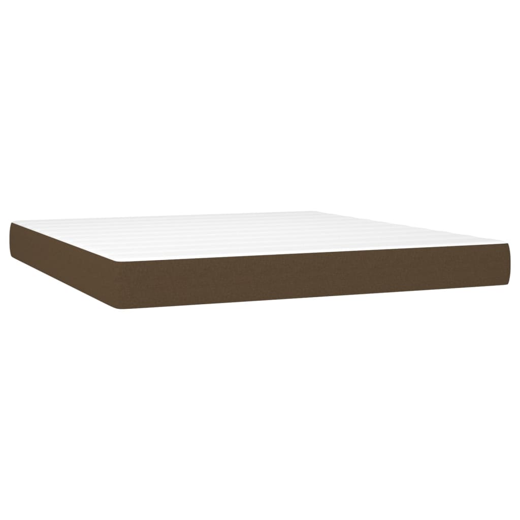 Taschenfederkernmatratze Mittel Hellgrau 80x200x20 cm Stoff