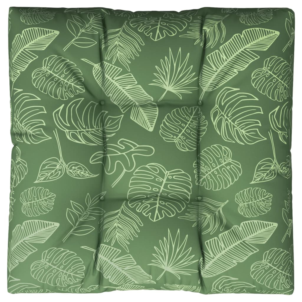 Palettenkissen Anthrazit 50x50x12 cm Stoff
