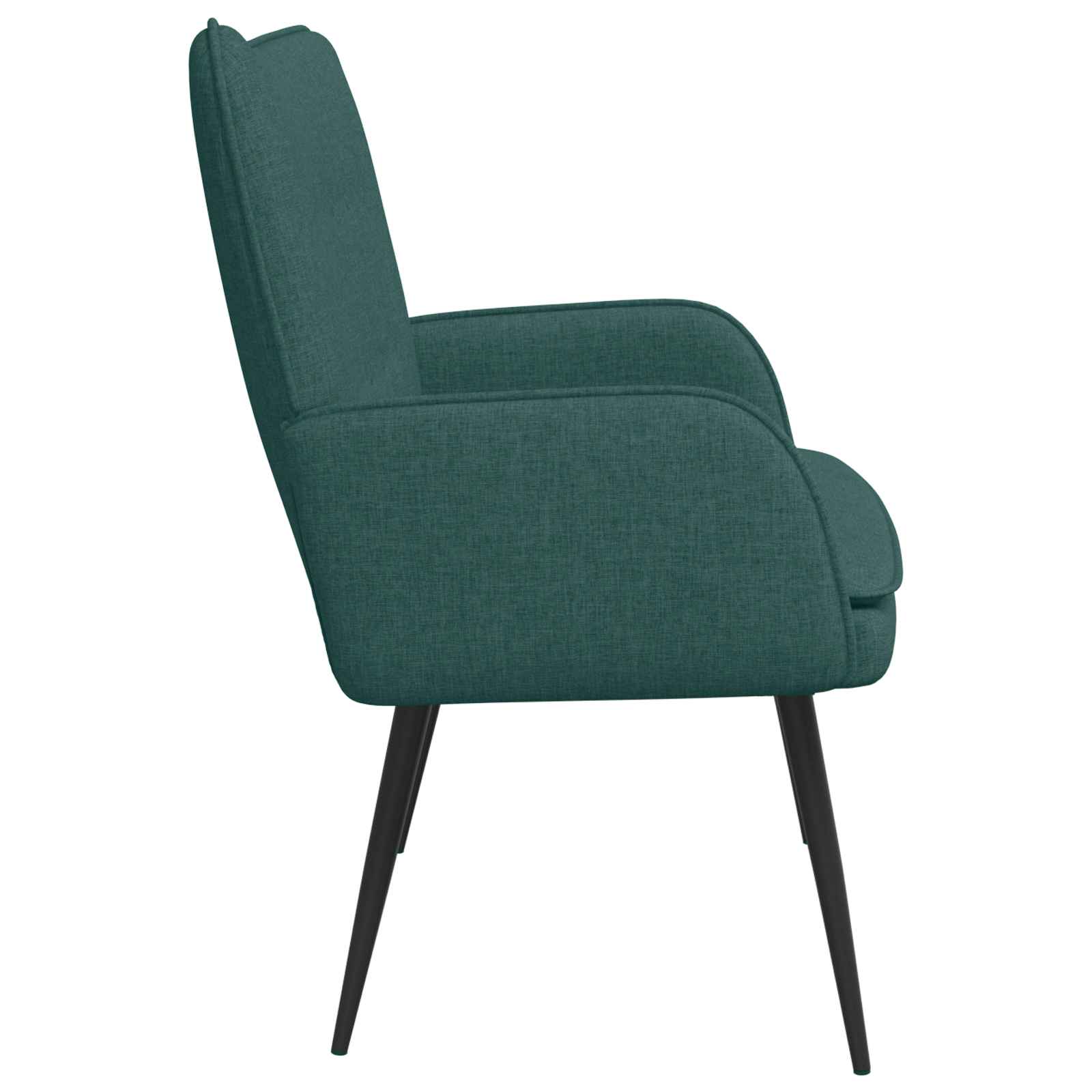 2-Sitzer Sofa Hellgrau 115 x 61 x 87 cm Stoff