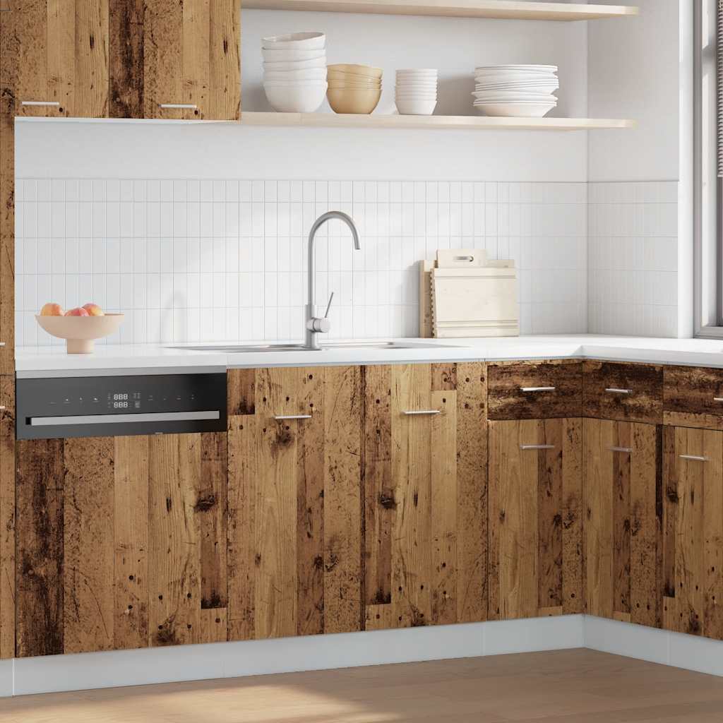 Unterschrank Lyon Weiß 60x46x81,5 cm Holzwerkstoff