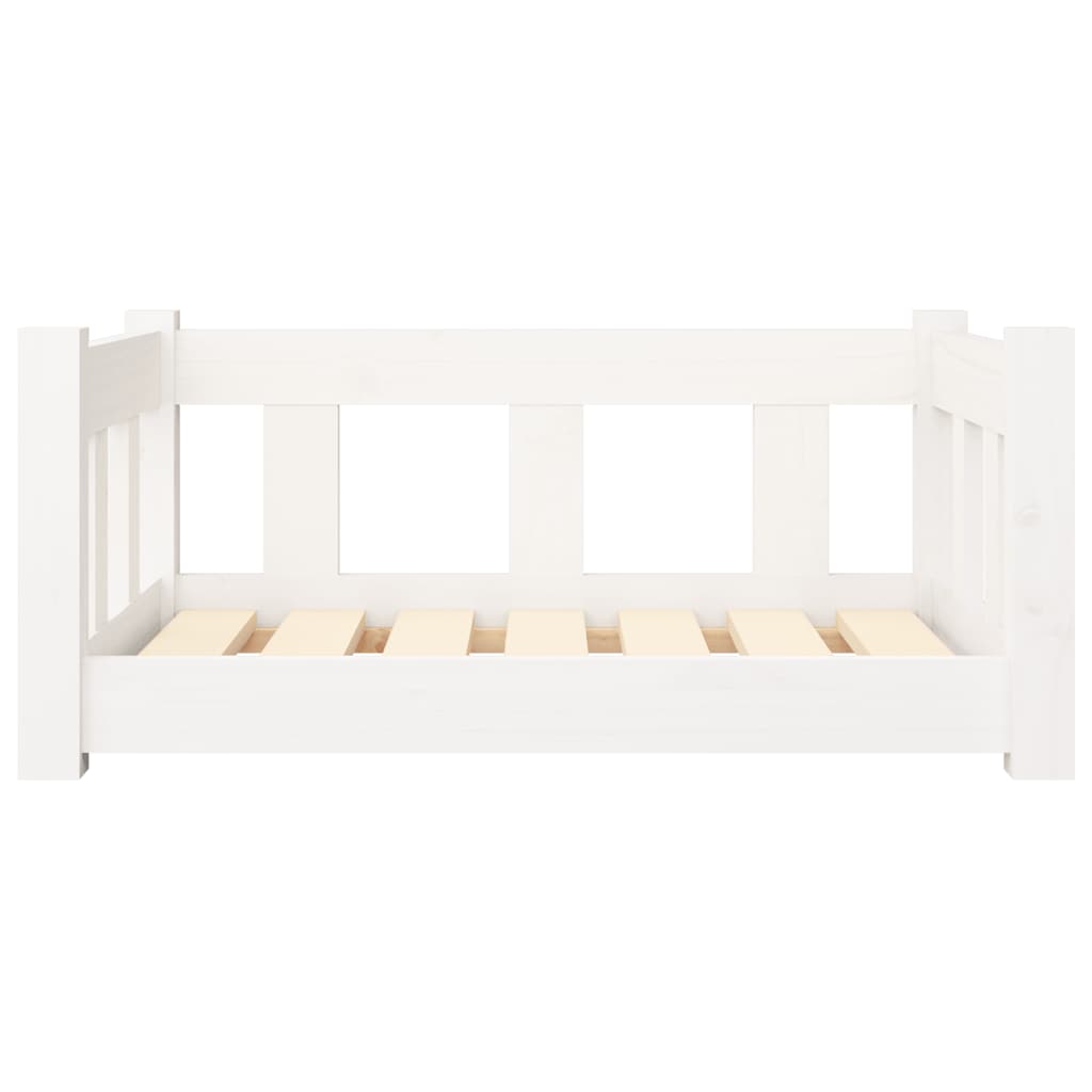 Hundebett 65,5x50,5x28 cm Massivholz Kiefer