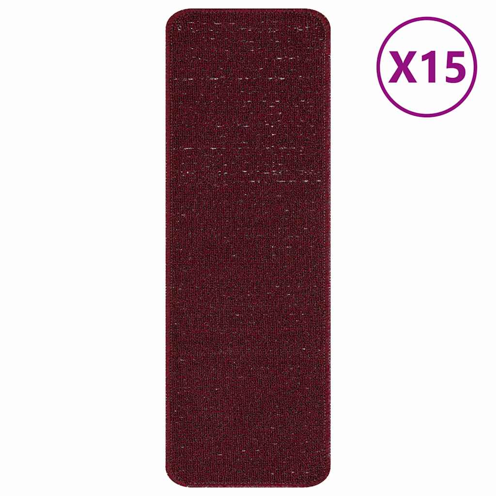 Antirutsch Stufenmatten 15 Stk. 60x25 cm Anthrazit Rechteckig