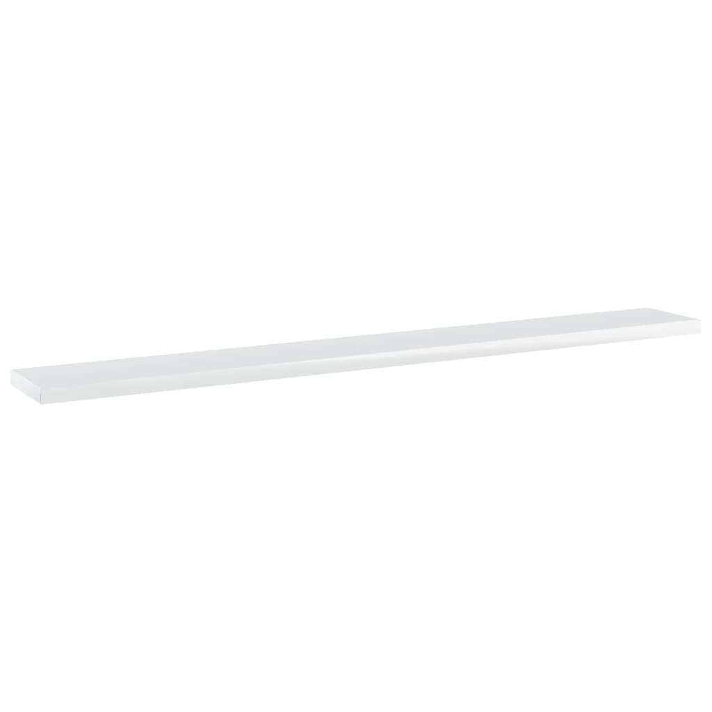 Bücherregal-Bretter 4 Stk. Weiß 40x10x1,5 cm Holzwerkstoff