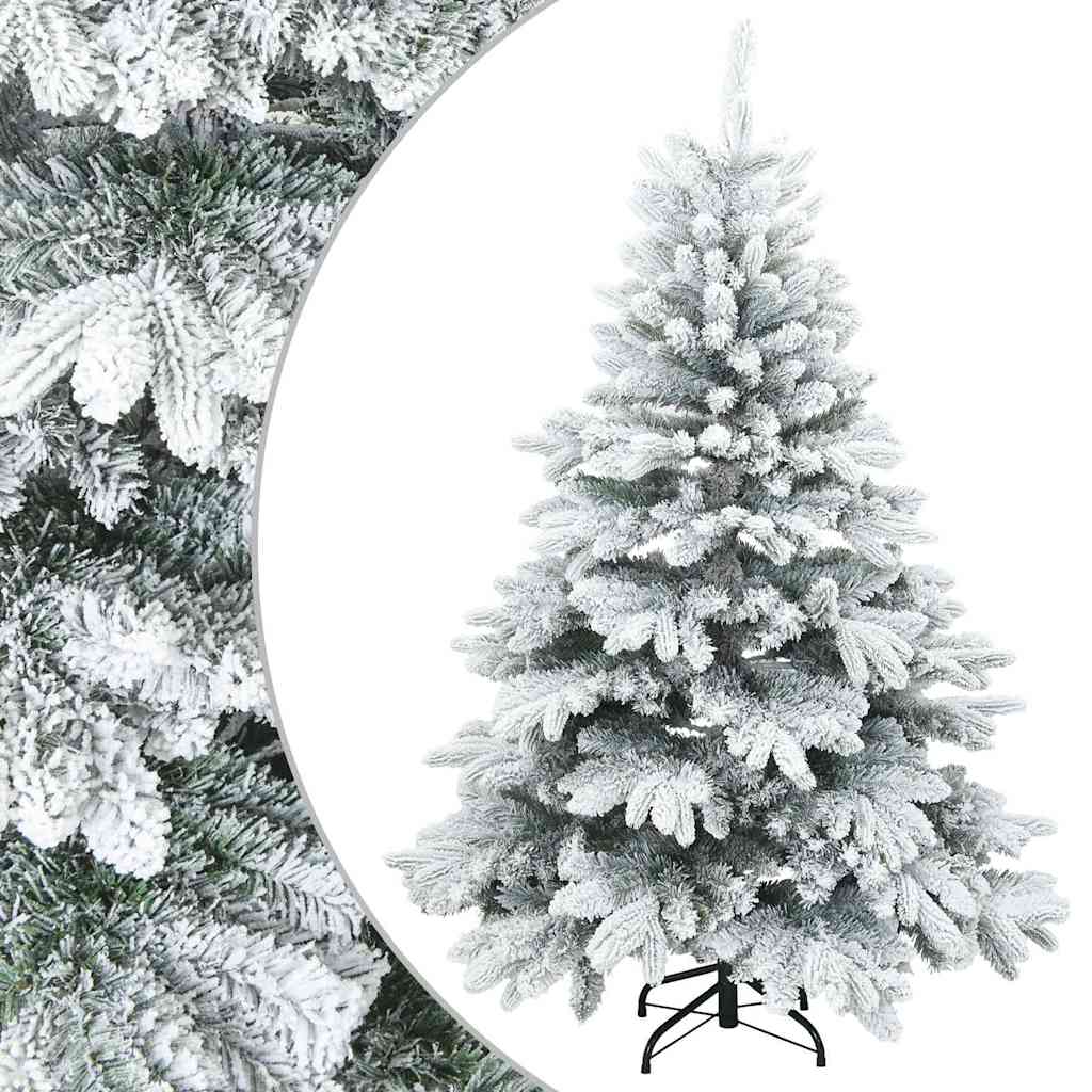 Künstlicher klappbarer Weihnachtsbaum mit Ständer Grün 150 cm