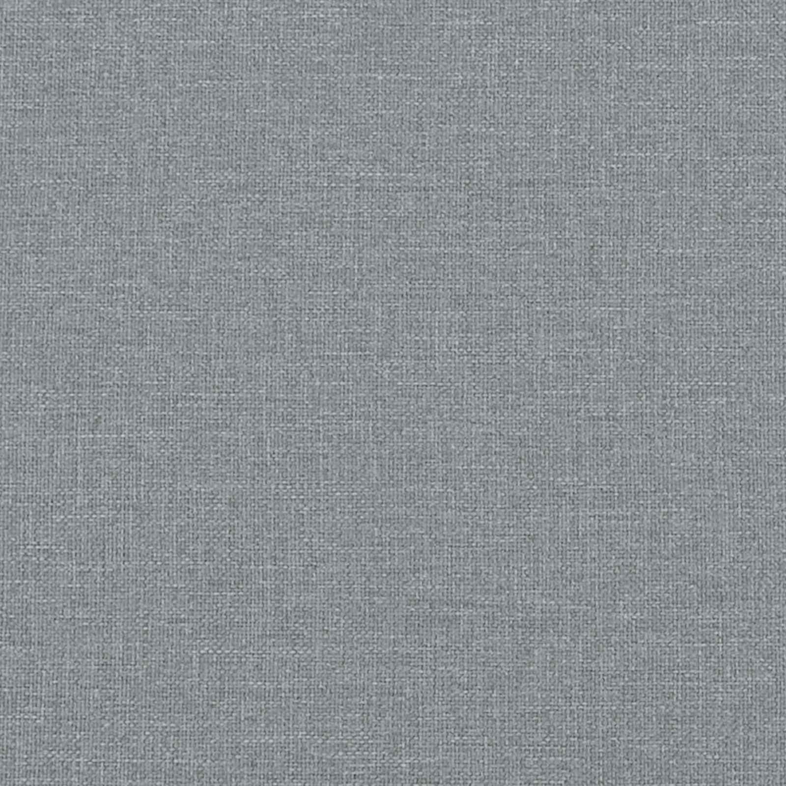 Hängendes Kopfteil Mit LED Licht Wolkengrau Stoff