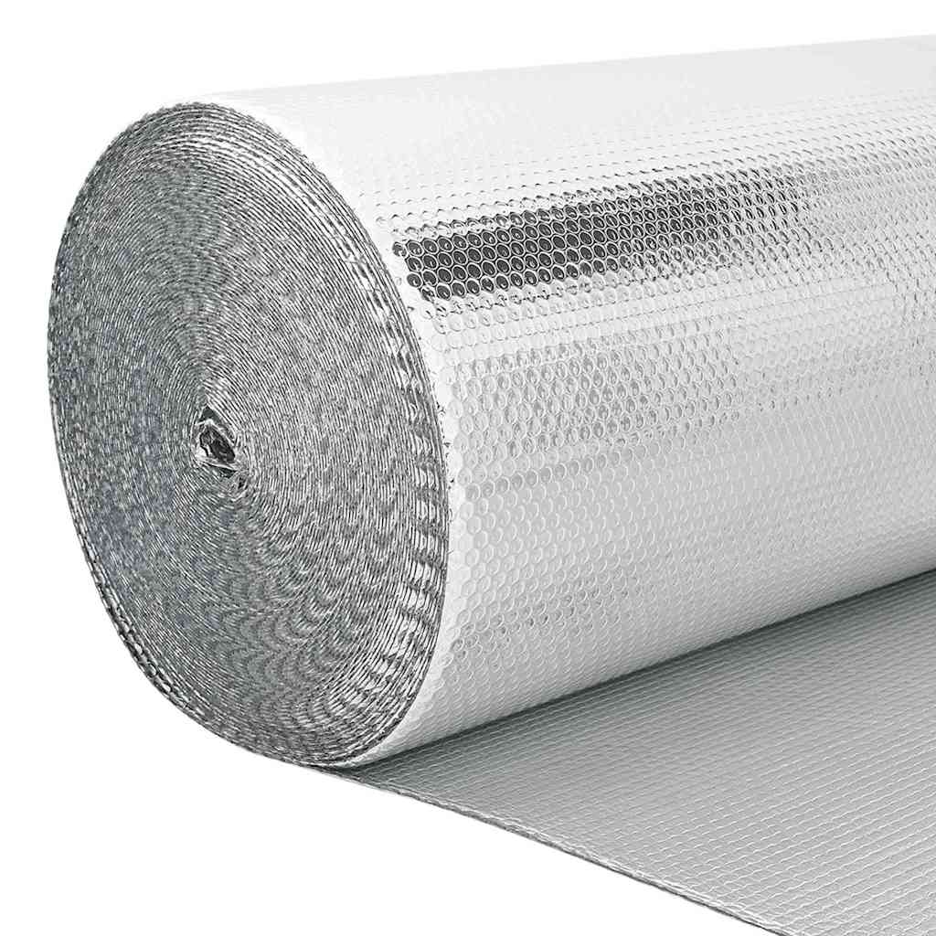 Heizkörper-Reflektorfolie Silber 5 x 0,6 m Polyethylen