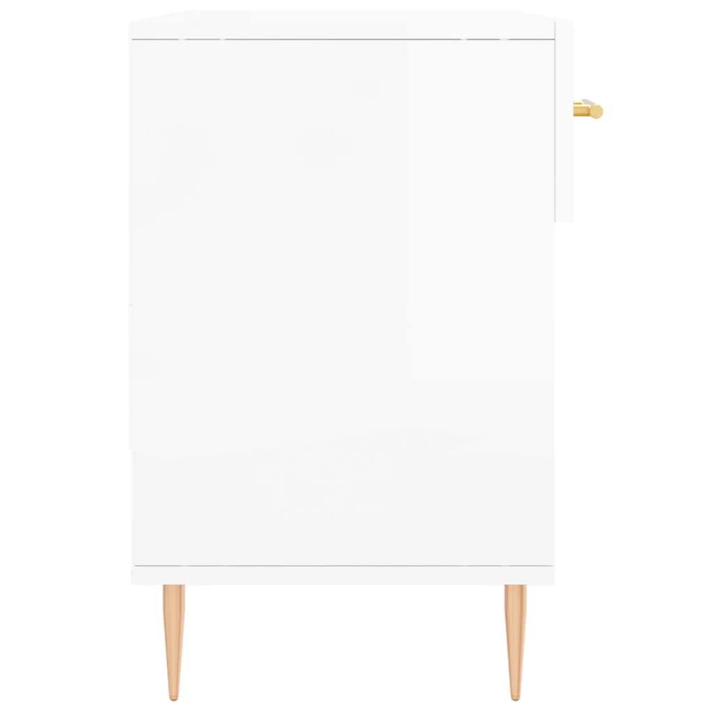 Schuhbank Weiß 102x35x55 cm Holzwerkstoff