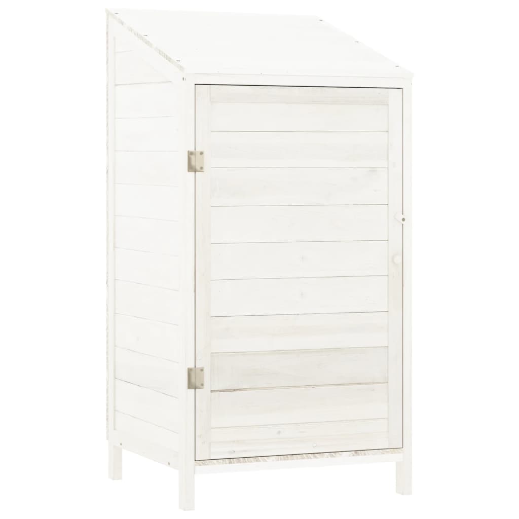 Geräteschuppen 55x52x174,5 cm Massivholz Tanne