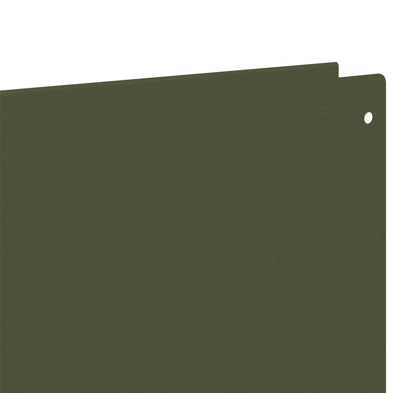 Raseneinfassung 10 pcs 100 x 12 cm Stahl Anthrazit