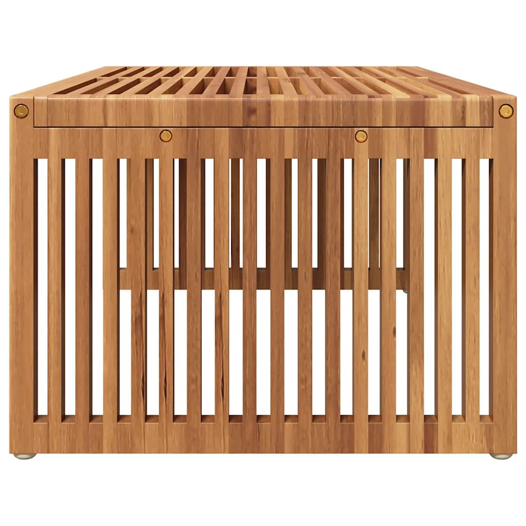 Garten-Beistelltisch 3 pcs Braun 33 x 44,5 x 51 cm