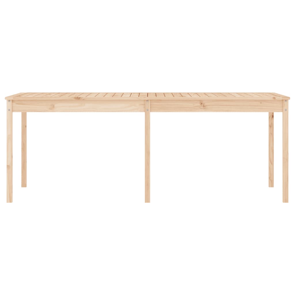 Gartentisch 82,5x82,5x76 cm Massivholz Kiefer