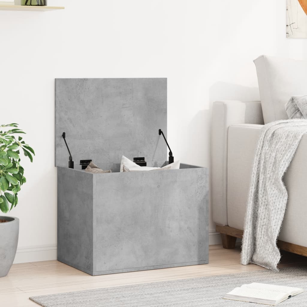 Aufbewahrungstruhe Weiß 84x42x46 cm Holzwerkstoff