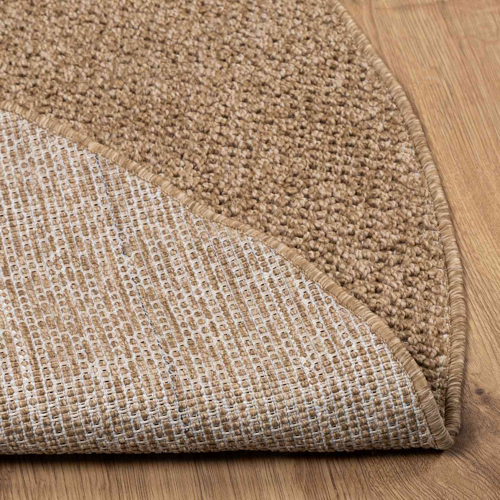 Bereichsteppiche Rechtwinklig AGIRA Natur 150 x 80 cm Polyester