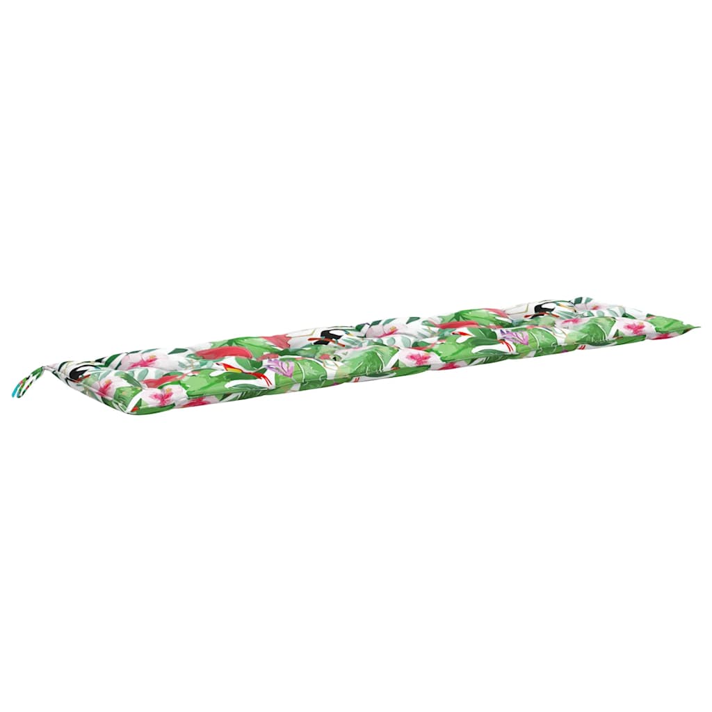 Gartenbank-Auflage Anthrazit 100x(50+50)x7 cm Oxford-Gewebe