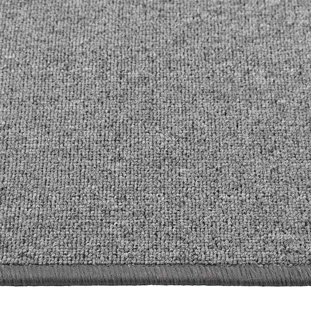 Teppichläufer Anthrazit 80 x 500 cm 100% Polypropylen