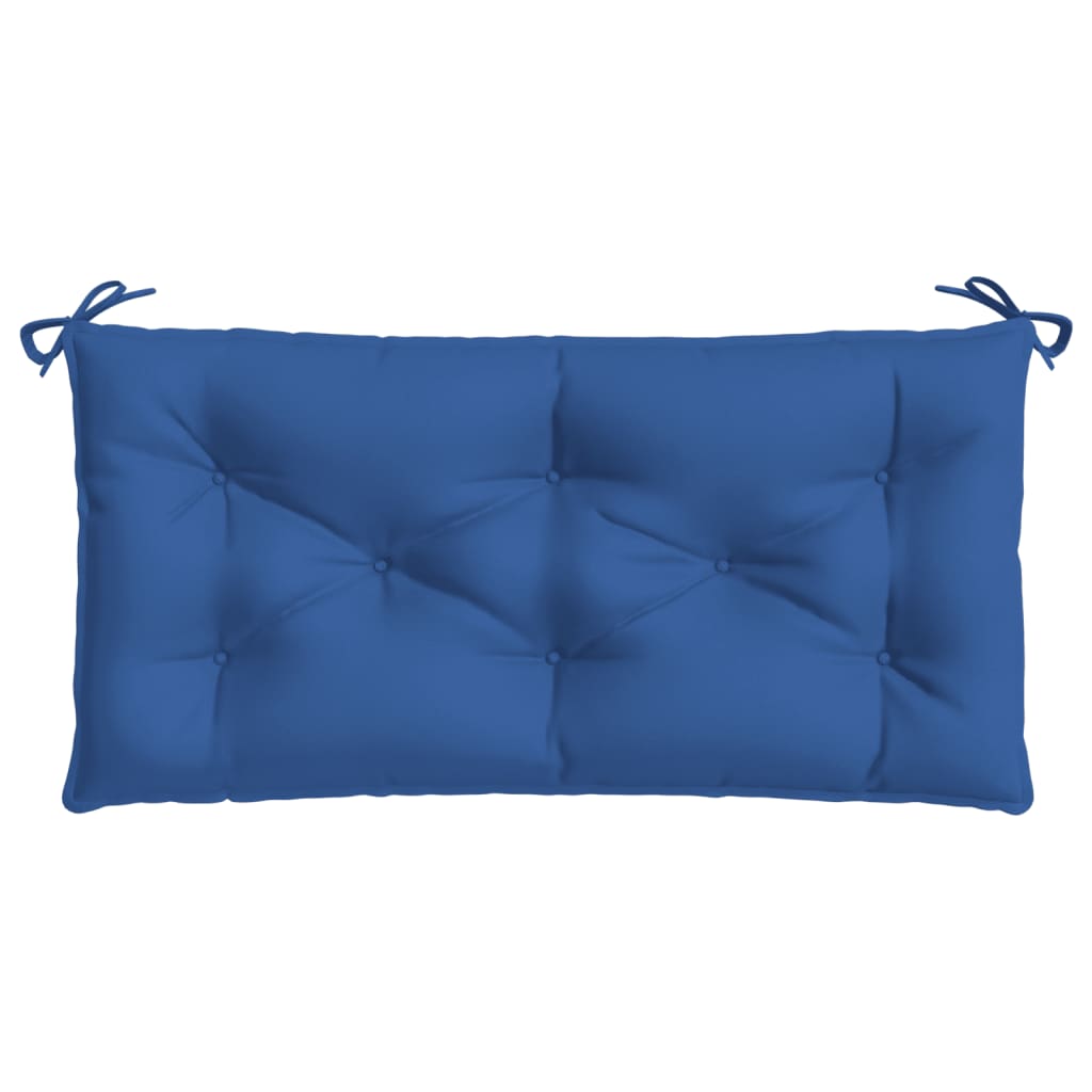 Gartenbank-Auflage Blau&Weiß Gestreift 110x50x7 cm Stoff