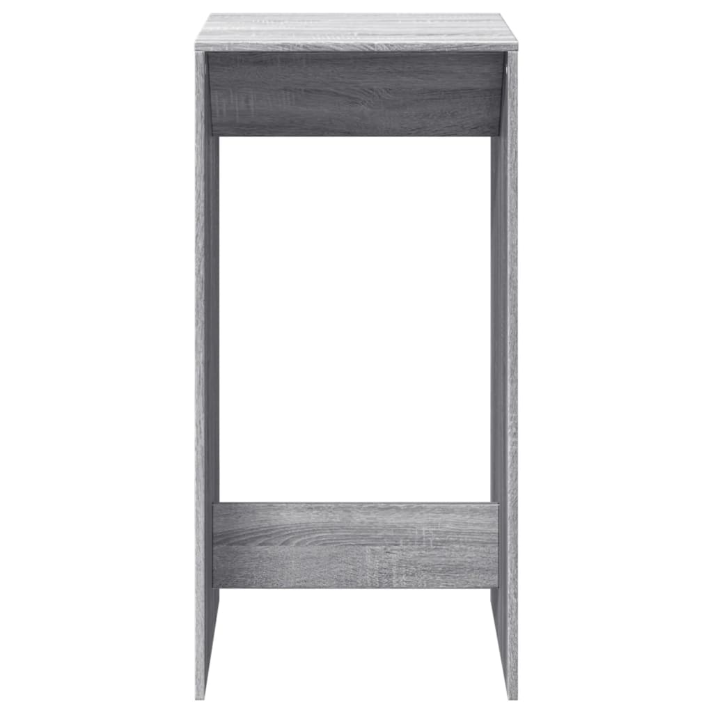 Bartisch Schwarz Eichen-Optik 102 x 50 x 103,5 cm Holzwerkstoff