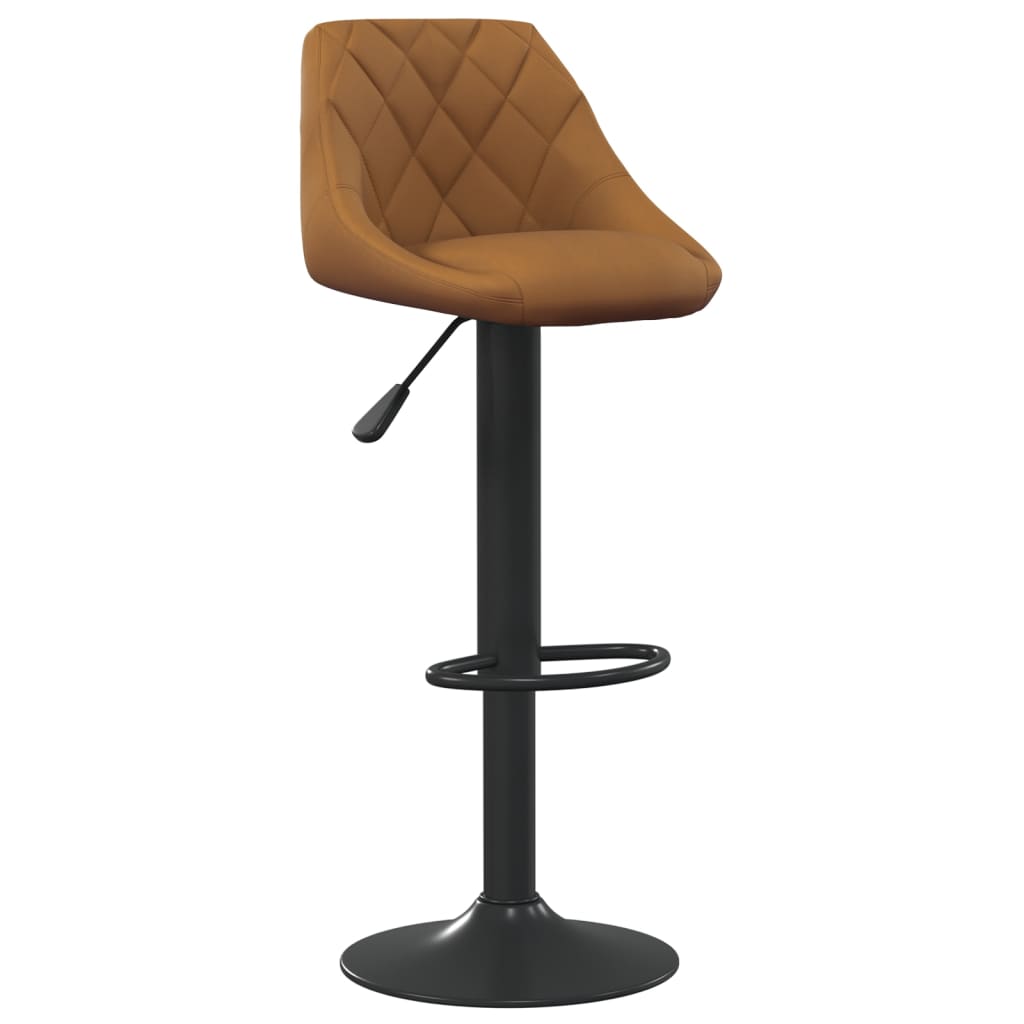 Barhocker Creme Samt