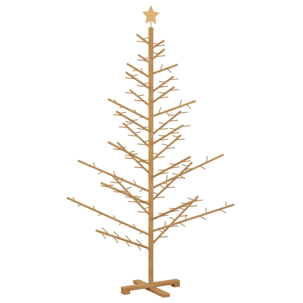 Holz Weihnachtsbaum Natur 150 cm Massives Kiefernholz