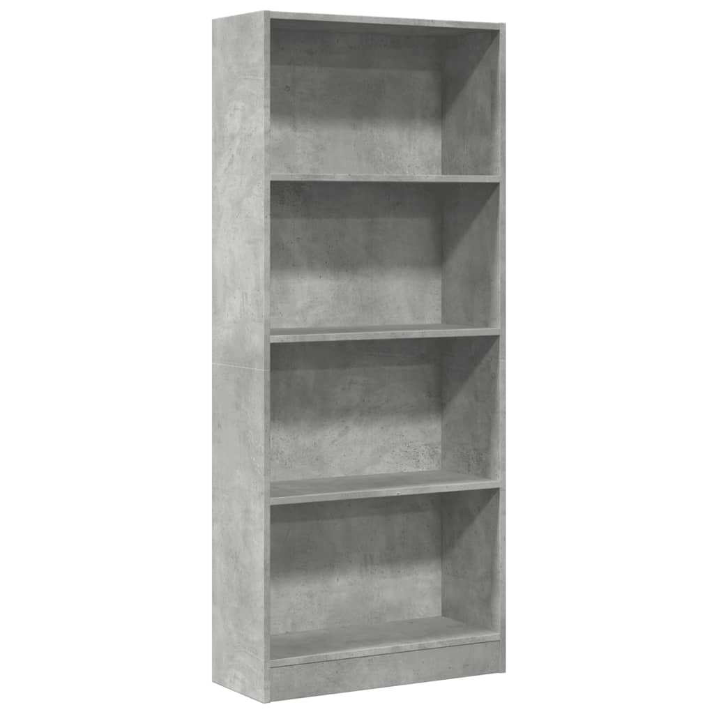 Bücherregal Weiß 40x24x75 cm Holzwerkstoff