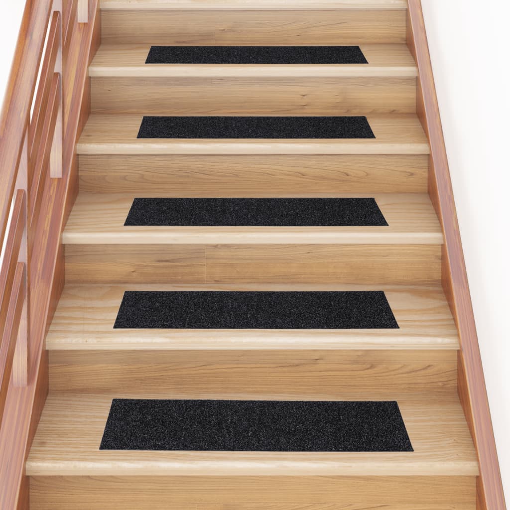 Stufenmatten Selbstklebend 15 Stk. 60x25 cm Hellbraun Rechteckig