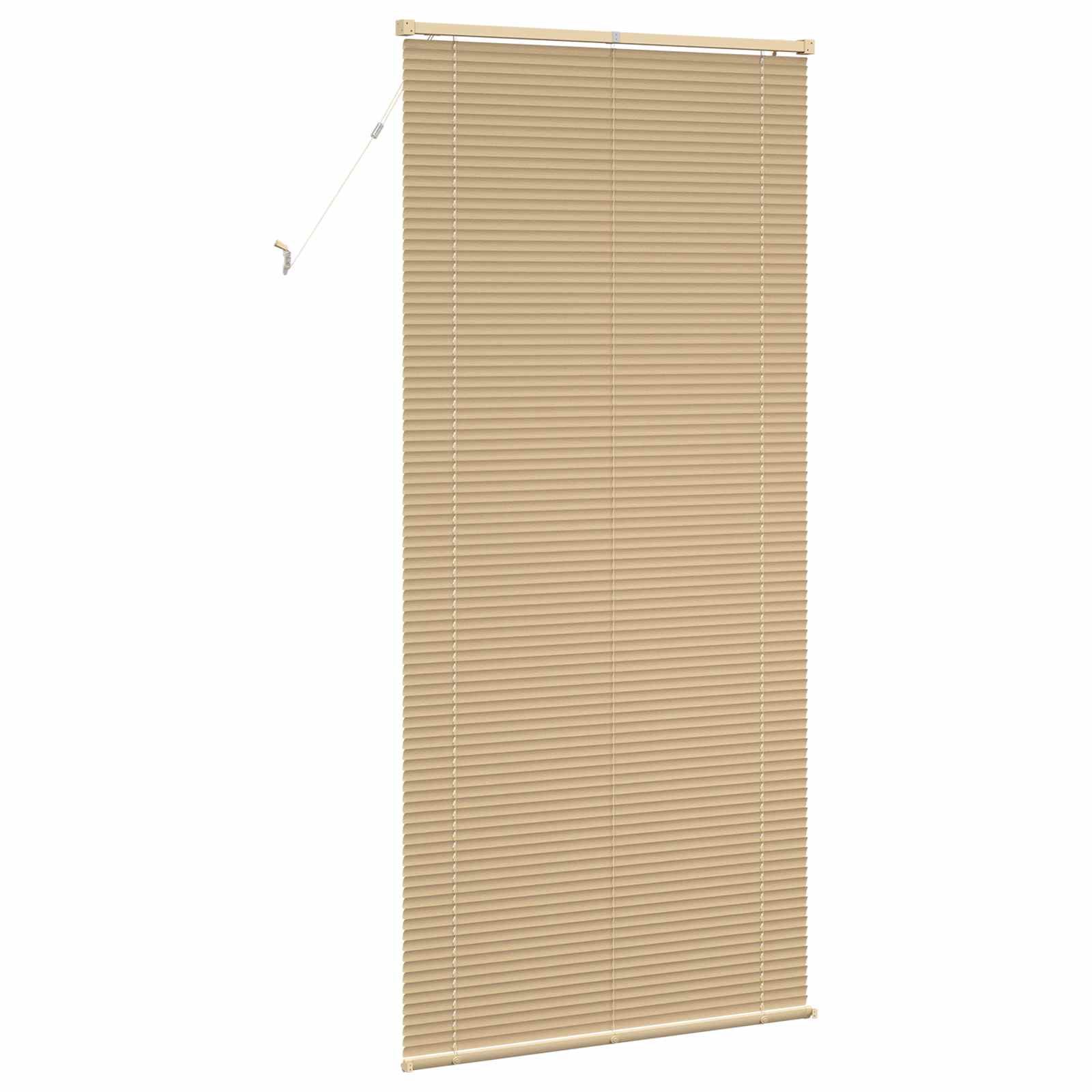 Jalousie Silber Grau 150 x 40 cm 25 mm PVC