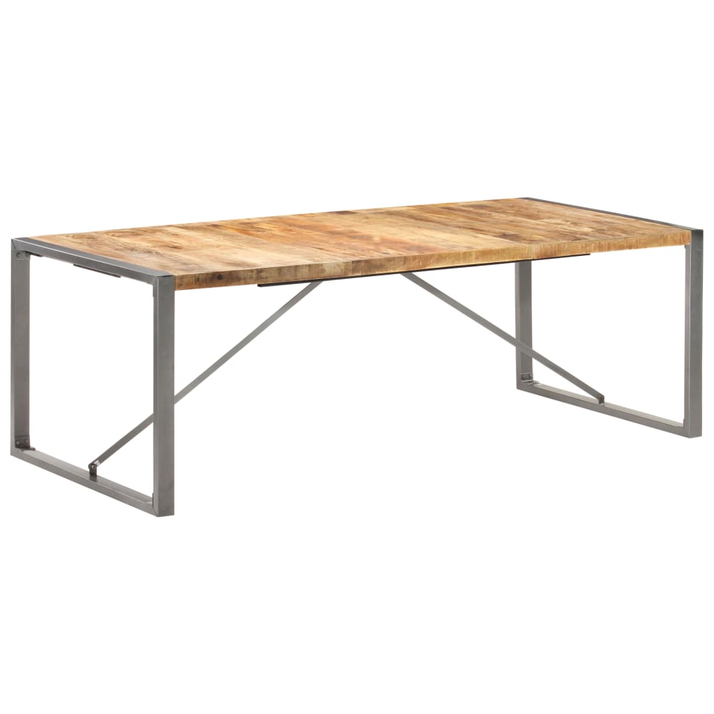 Esstisch 220x100x75 cm Massivholz Akazie