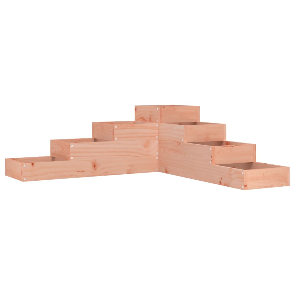 Pflanzentreppe 4 Stufen 80,5x79x36 cm Massivholz Kiefer