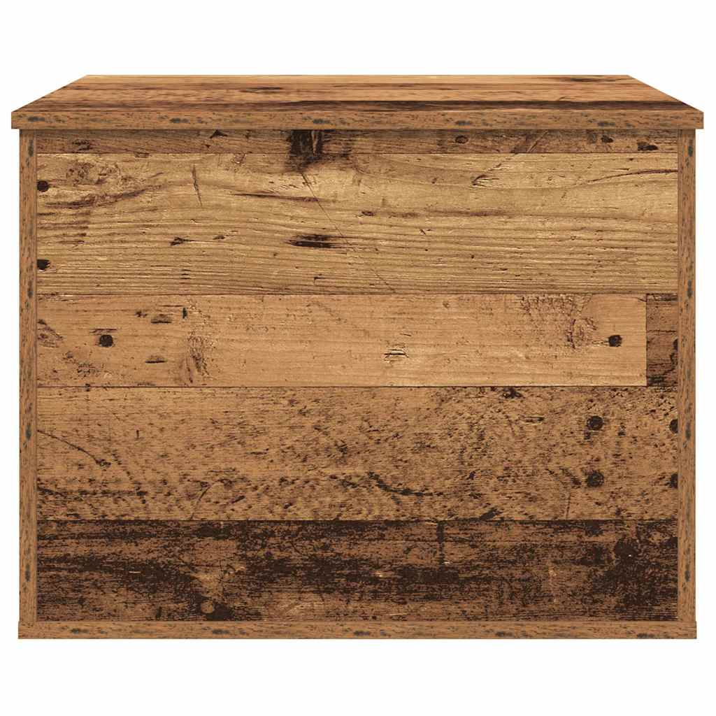 Aufbewahrungstruhe Weiß 84x42x46 cm Holzwerkstoff