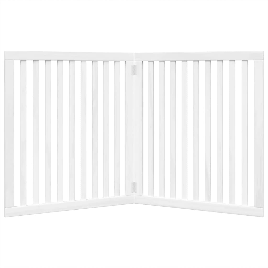 Hundegitter Faltbar 3 Paneele 150 cm Pappelholz
