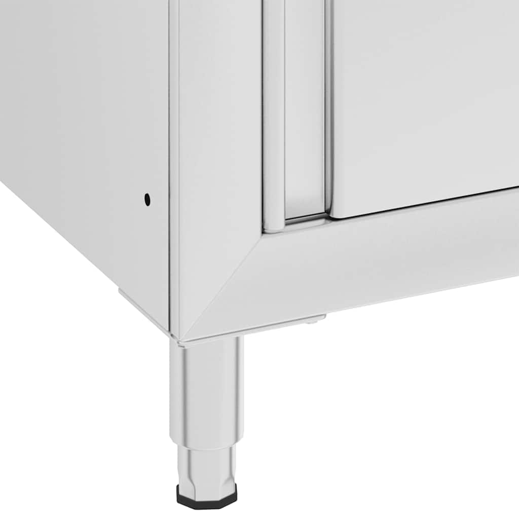 Gewerbe-Küchenschrank mit 2 Schubladen 50x60x96 cm