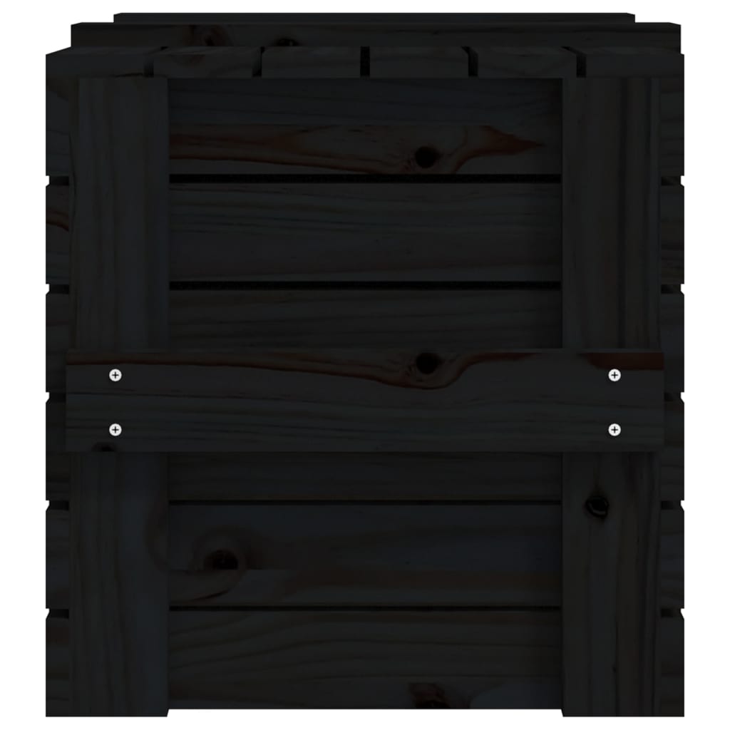 Truhe 58x40,5x42 cm Massivholz Kiefer