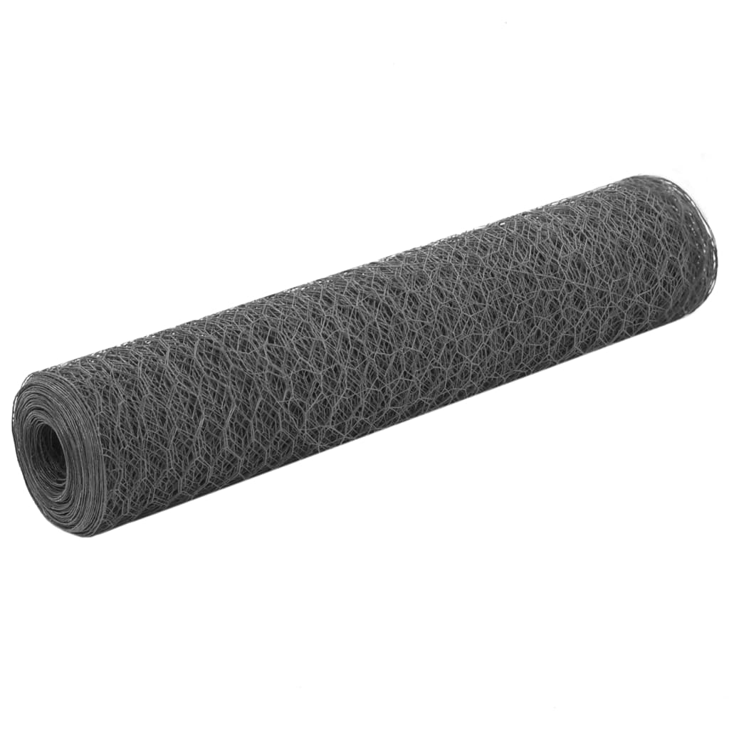 Drahtzaun mit PVC-Beschichtung 25x0,75 m Grün