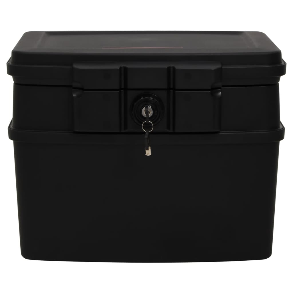 Tresor Schwarz 44x37x16,5 cm
