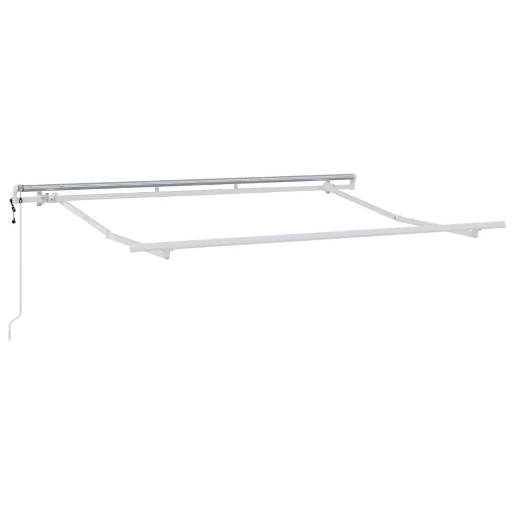 Markisenrahmen Weiß 2,5 x 2 m Metall