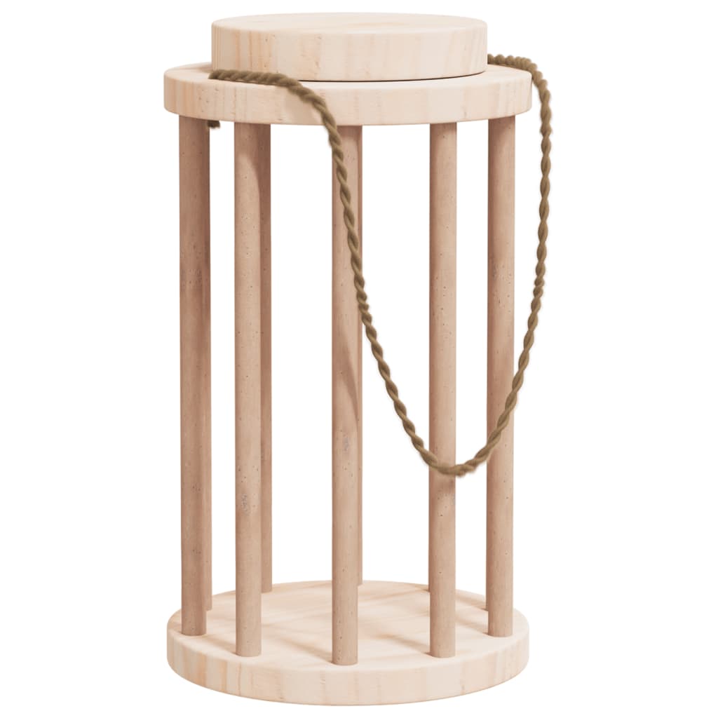 Heuraufe für Kaninchen 25x18,5x20,5 cm Massivholz Tanne