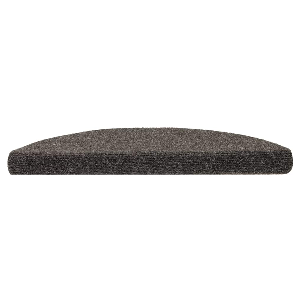 Stufenmatten Selbstklebend 15 Stk. 56x17x3 cm Hellbraun Halbrund