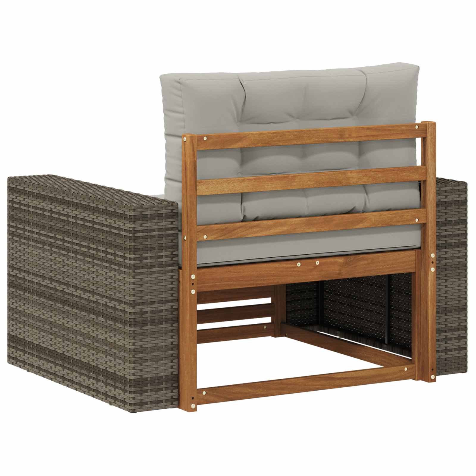 2 Stück Outdoor-Sofa Natur