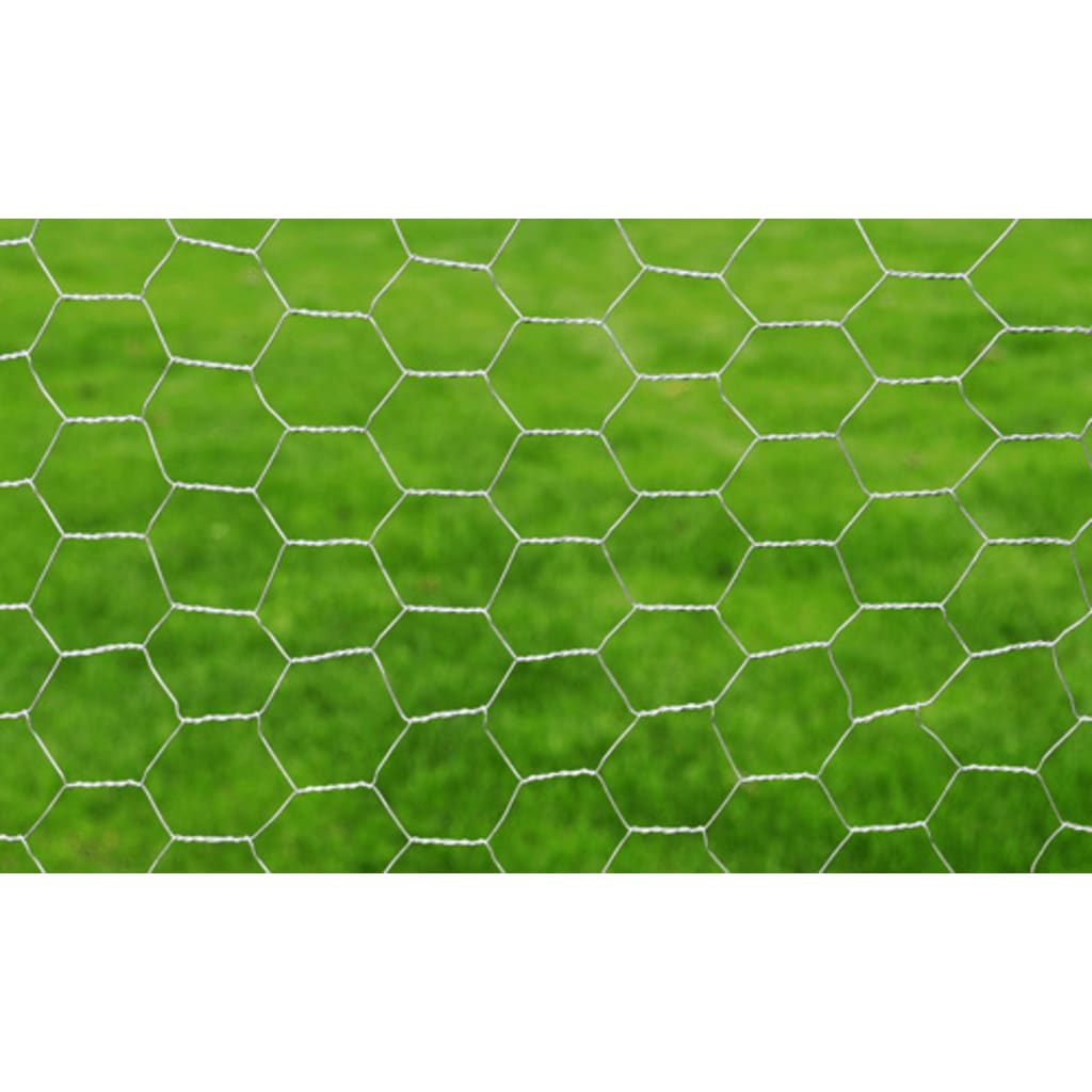Drahtzaun mit PVC-Beschichtung 25x0,5 m Grün