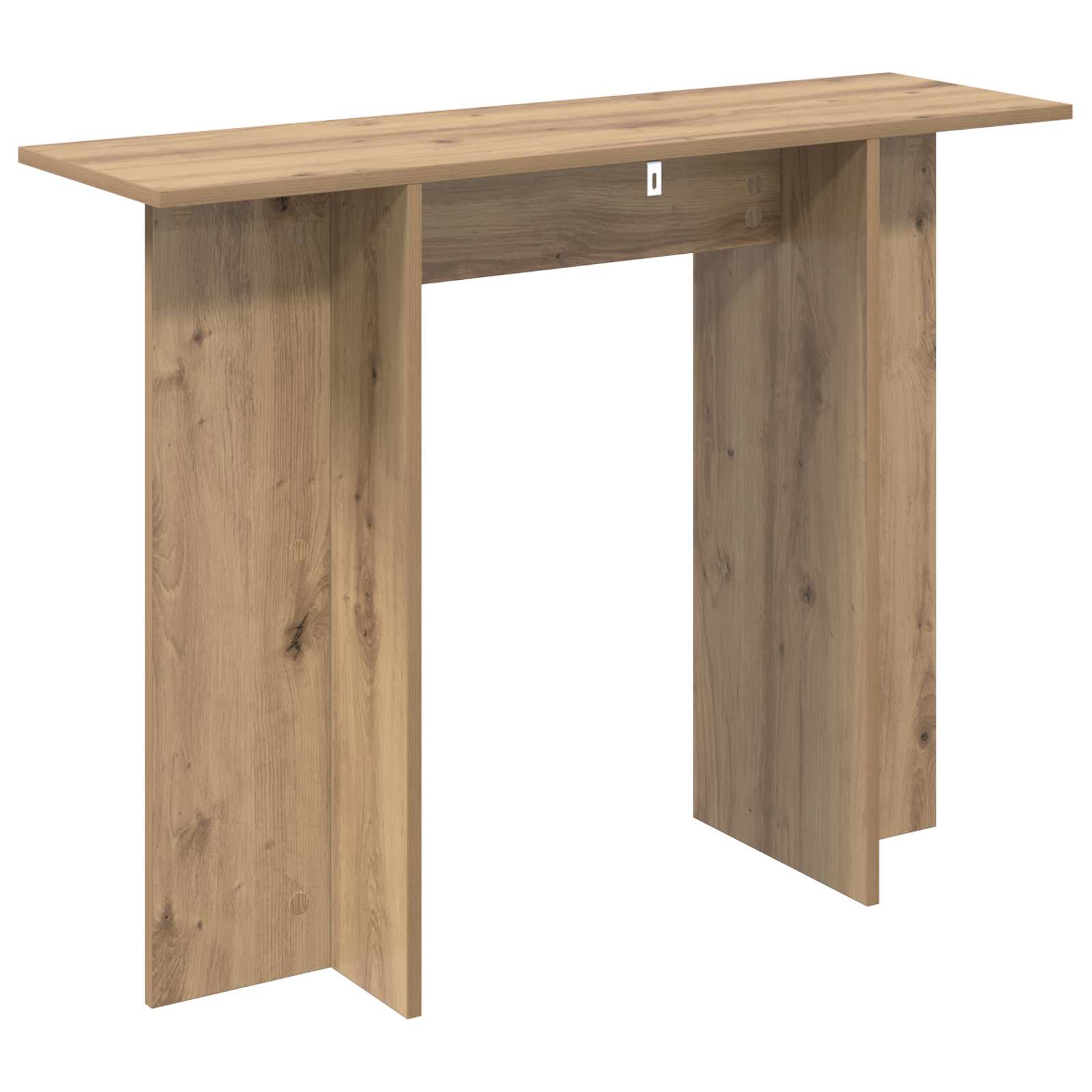 Konsolentisch Weiß 100 x 30 x 75 cm Holzwerkstoff
