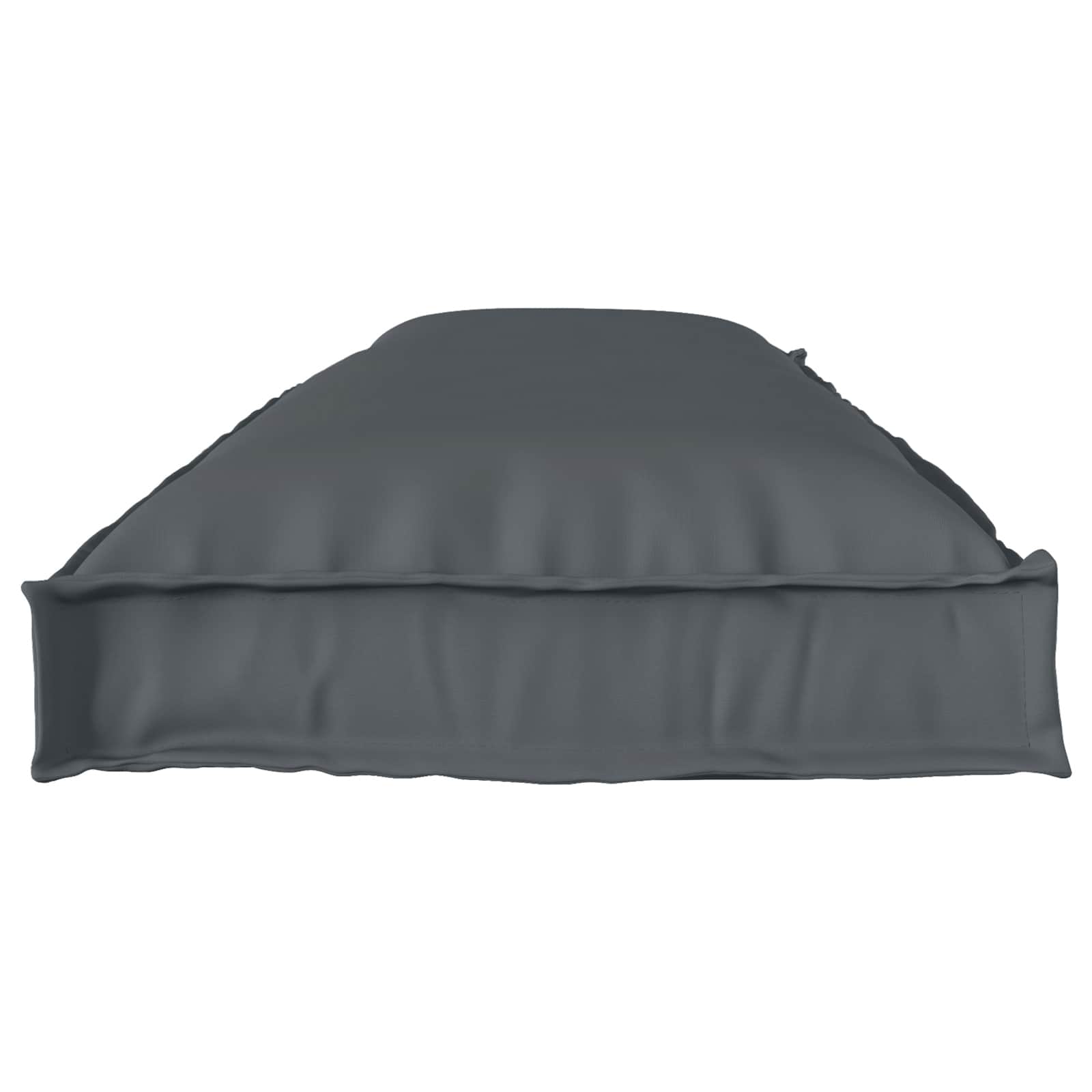 Palettenkissenset 2 pcs Anthrazit 150 x 40 x 8 cm Oxford-Stoff