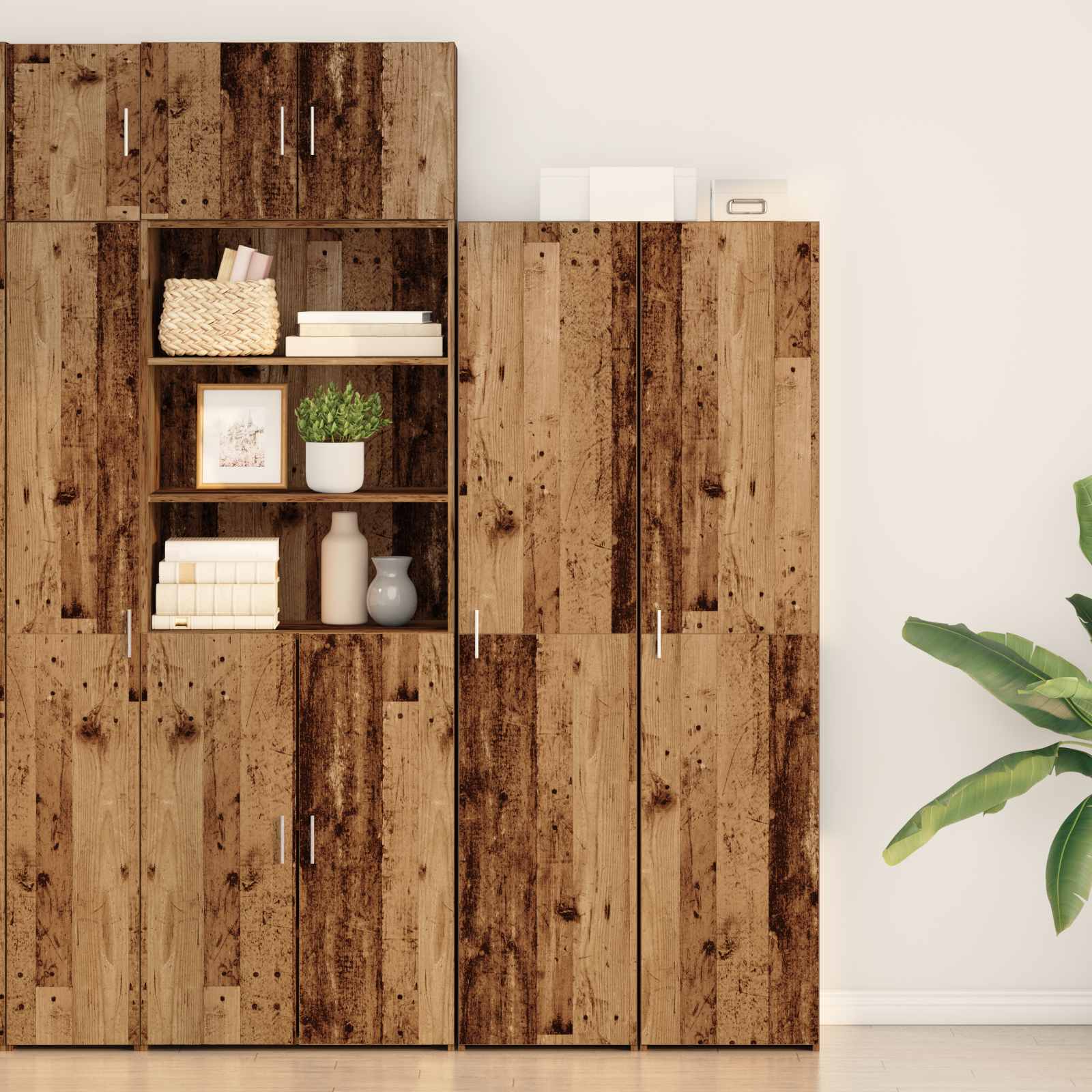 Highboard Artisan-Eiche 40 x 42,5 x 185 cm