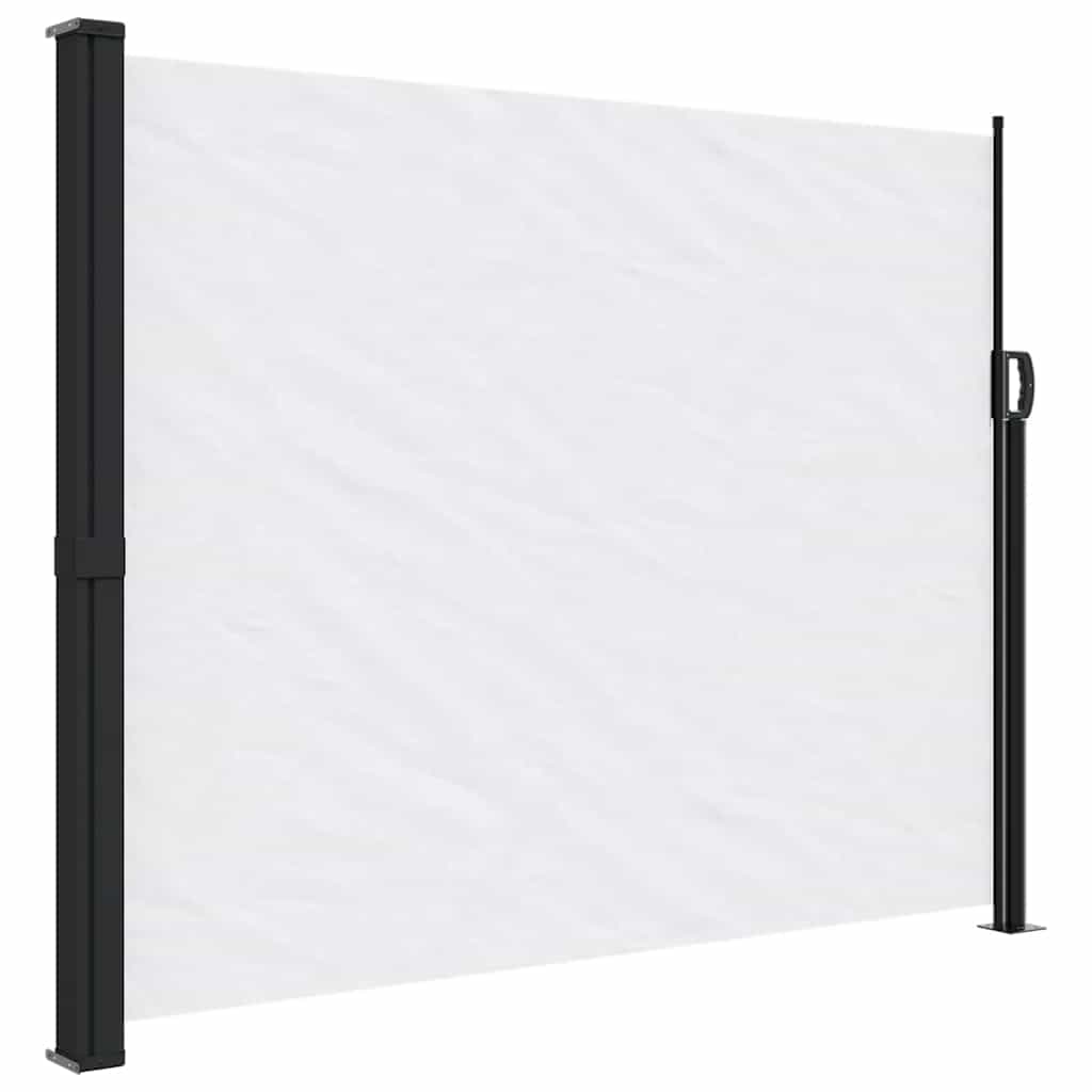 Seitenmarkise Ausziehbar Schwarz 100x300 cm